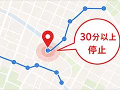 不自然な停止時間