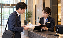タワーマンションなどでの管理・入館ルールのイメージ