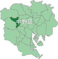 新宿区地図