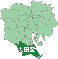 大田区地図