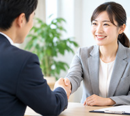 問い合わせ後の商談や成約を表すイメージ